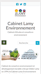 Mobile Screenshot of lamy-environnement.com